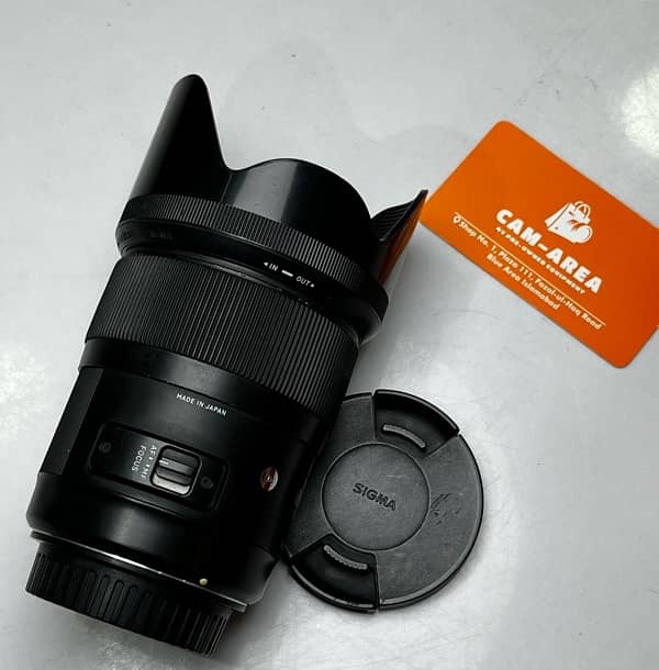 Sigma 35mm f1.4, Canon Mount, Good Condition, Sigma Lens 35mm 1.4 2