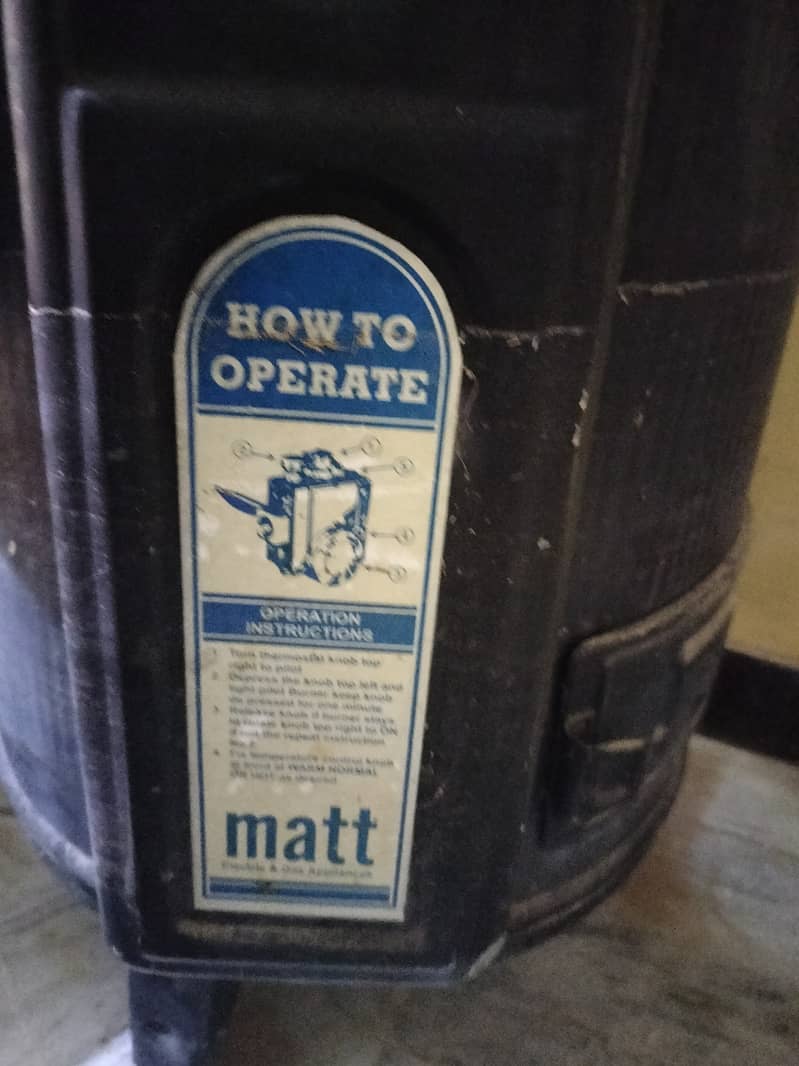 Matt gas geyser 35 gallon for sale 2