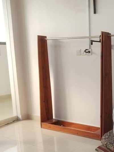 Garments Hanger case and shop Counter and glass door 1