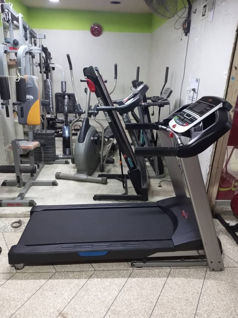 Treadmill elliptical trainer exercise cycle 0