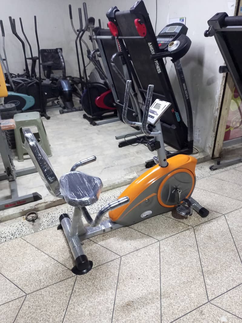 Treadmill elliptical trainer exercise cycle 1