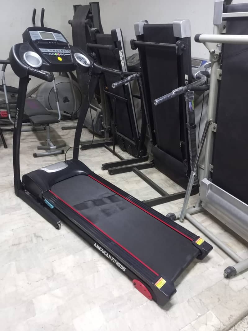 Treadmill elliptical trainer exercise cycle 2