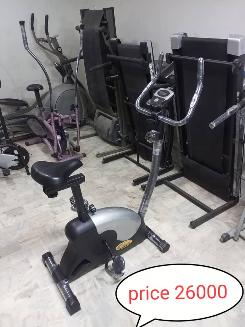 Treadmill elliptical trainer exercise cycle 5