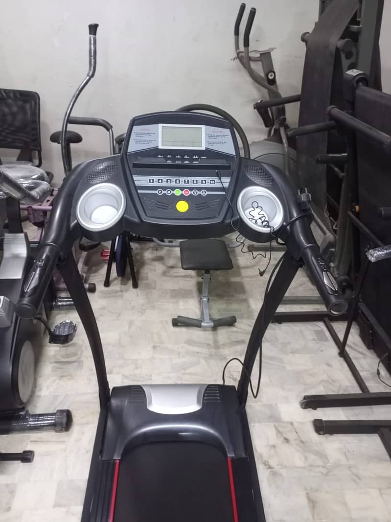 Treadmill elliptical trainer exercise cycle 15