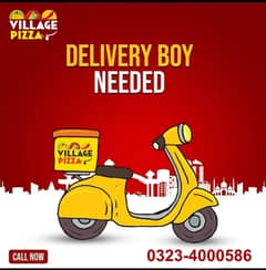 delivery Boy Required