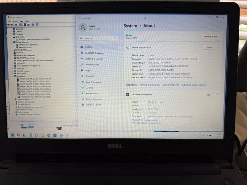 DELL 3576 cori 5 8 generation 7