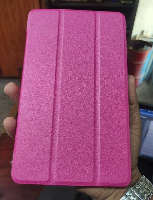 Case + Cover for Samsung Tablet A9. Pink Color. High Quality Brand New 0