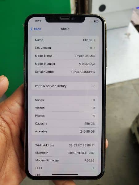 xs max 256GB Dual Pta Approved Face id off 2