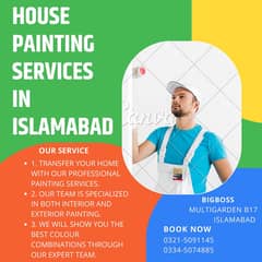 Professional House Paint & Repaint Services in ISLAMABAD – On One Call