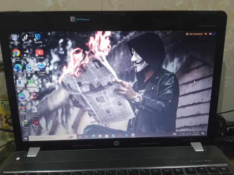 HP laptop AMD A6 3 generation with hd graphics 4