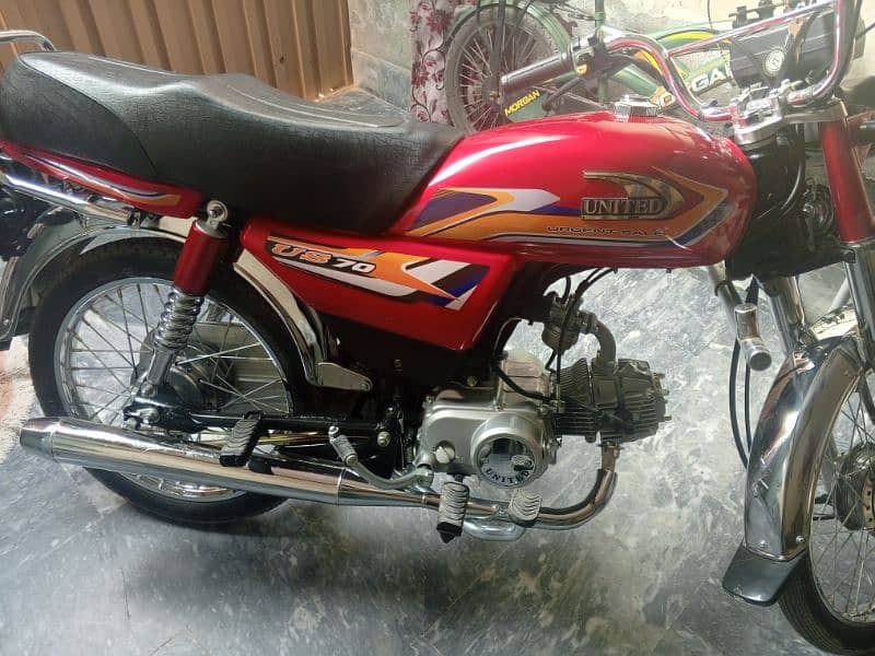 United 70cc motorcycle For sale 7