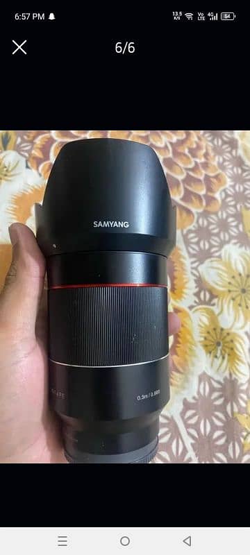 samyun Sony mount glass ruff ha Woking 100/ok 0