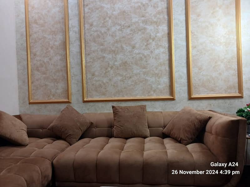 L shape sofa set / Molty foam / Corner sofa set / L shape sofa / Sofa 6