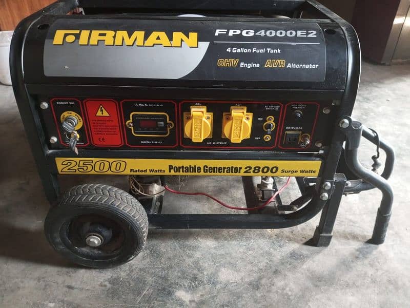 Firman generator 5 KVA 1