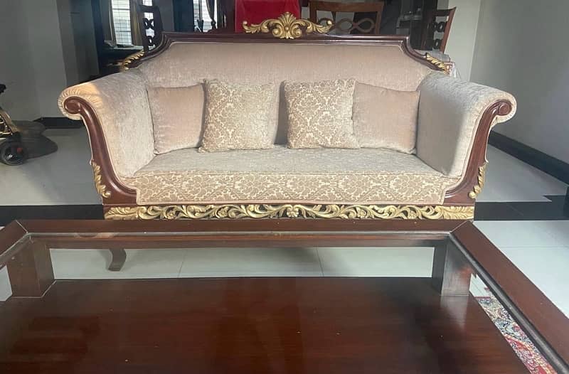 Sofa Set / 7 Seater Sofa Set / Poshish Sofa / Sofa with Cushion 1