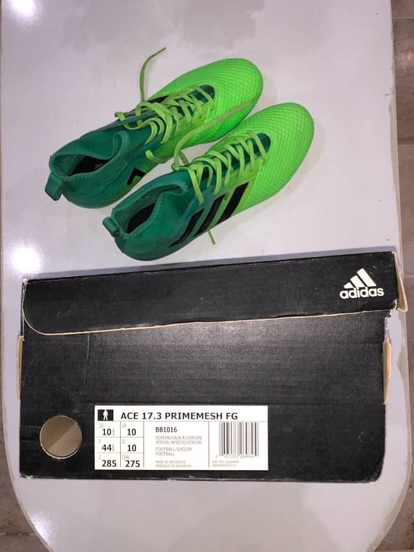 ADIDAS ACE 17.3 PRIMEMESH FG SIZE 10 (ORIGINAL) 0