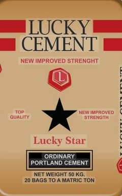 50kg lucky star cement bag