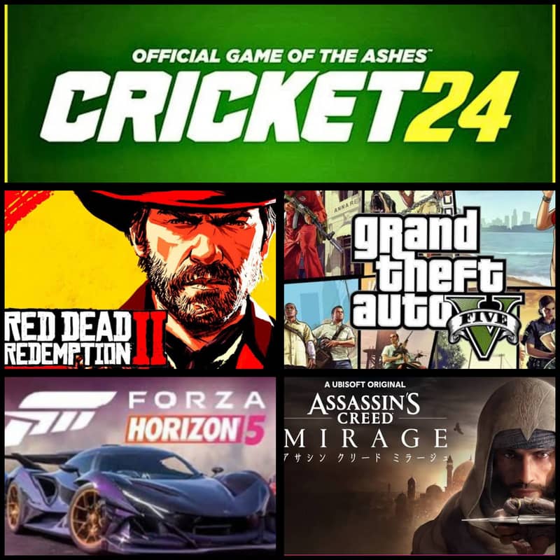 GTA 5•FORZA HORIZON 5•RDR 2 PC GAMES INSTALL KRWAYE ALL OVER PAKISTAN 2