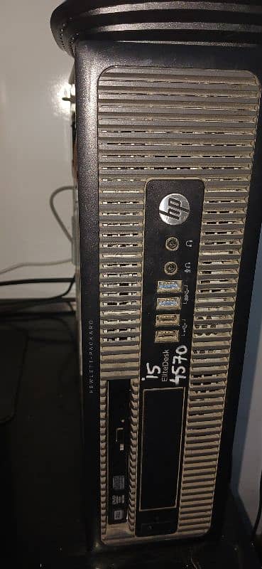 HP Elitedesk Desktop Core i5-4570 @3.20Ghz AMD RX550X 8GB RAM 1TB HDD 1