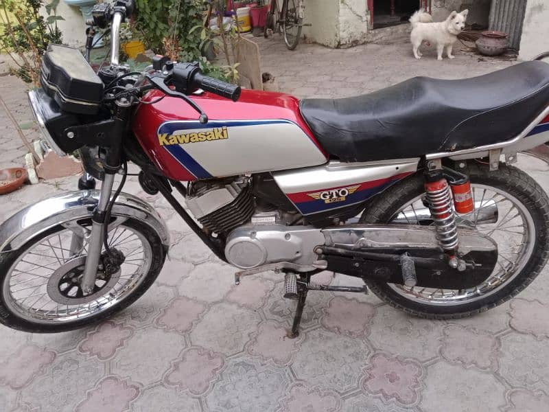 Kawasaki GTO 125peshawar nmbr 2