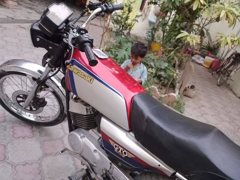 Kawasaki GTO 125peshawar nmbr 4