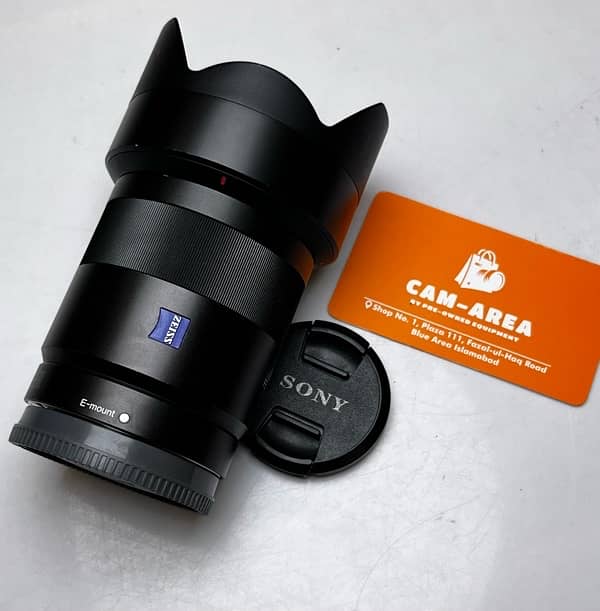 Sony Sonnar T* FE 55mm f1.8 ZA, Good Condition, Sony lens 55mm 1.8 1