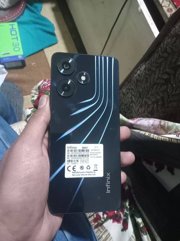 Infinix hot 30 . . . ram 8+8 128gb 4