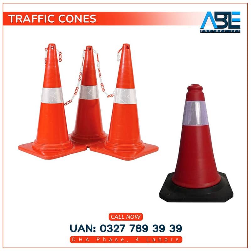 Cones / Pastic Cones / Rubber Trffic Cones 0