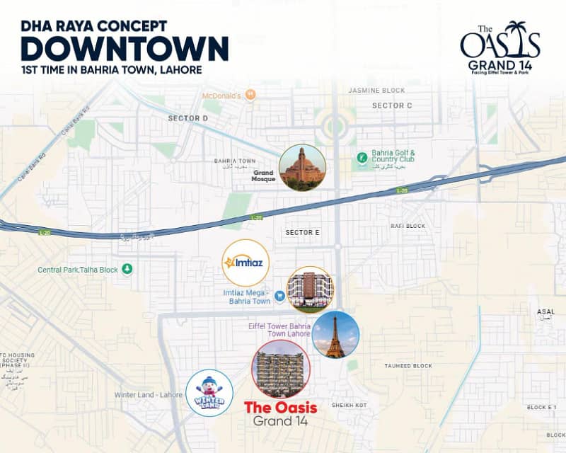 Book Your 1 Bed Studio Apartment in Just 11.5 Lac Only In The Oasis Grand 14 Bahria Town Lahore 9