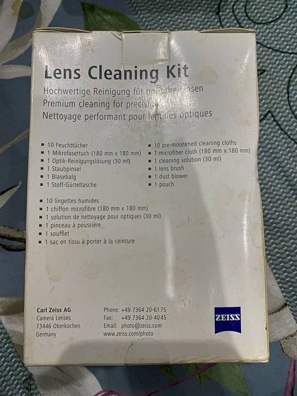 zeiss Lens Cleaning Kit 1