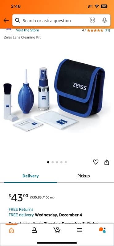 zeiss Lens Cleaning Kit 2