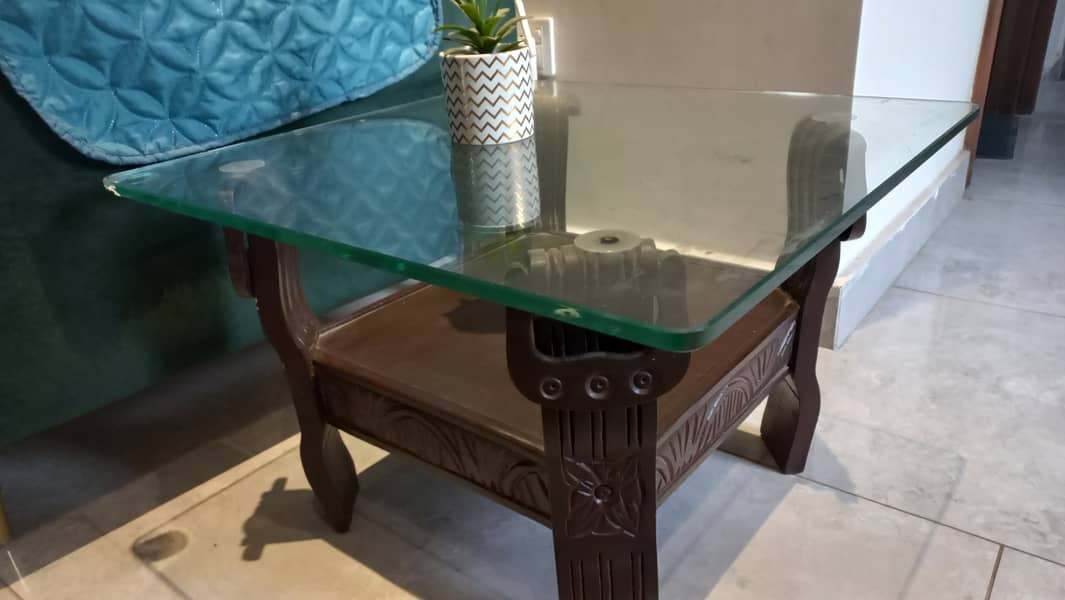 tables \ center table set \ wooden table \ side table 3