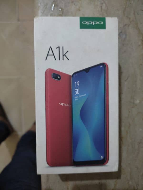 oppo a1k 2/32 storage box and charger 3