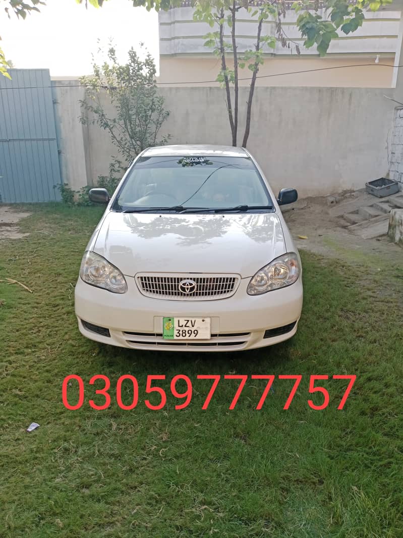 Toyota Corolla XLI 2005 2005 17