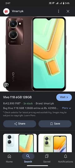 vivo y18