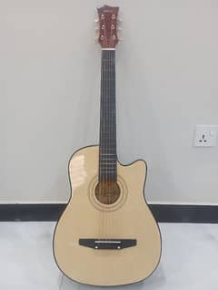 Acoustic guitar with accessories