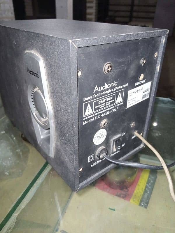 audionic subwoofer 6