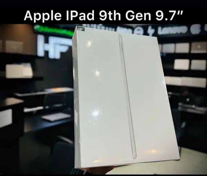 Apple ipad 9th Gen 9.7" |  64GB | WI-FI | Box Pack | Non Active 0