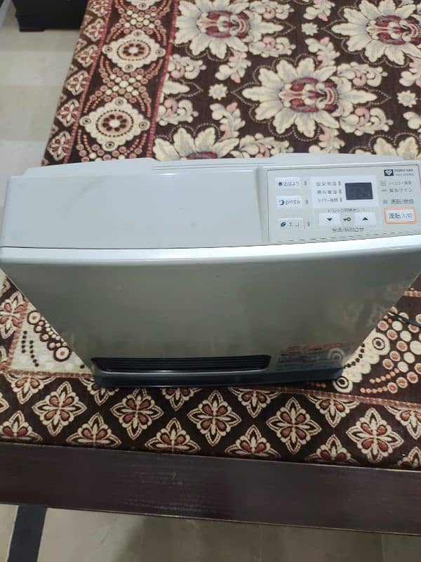 japanees heater in very good condition. 1 season used. All okay. 3