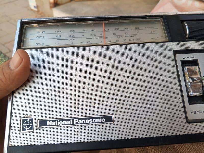 Radio National Panasonic 3 band 10