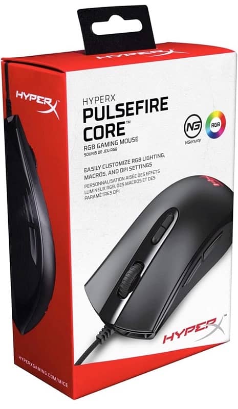 HyperX pulsefire core Mouse + NewMen GM610 keyboard wireless/wired 0