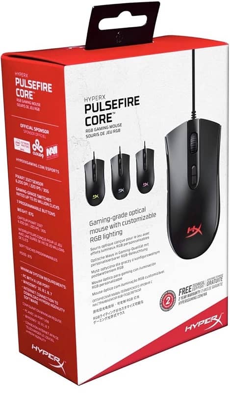 HyperX pulsefire core Mouse + NewMen GM610 keyboard wireless/wired 1