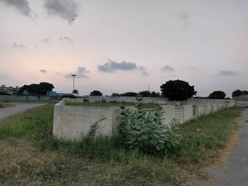 120 Sq Yard West Open Starting Location Plot In Block 2 SAADI GARDEN 5