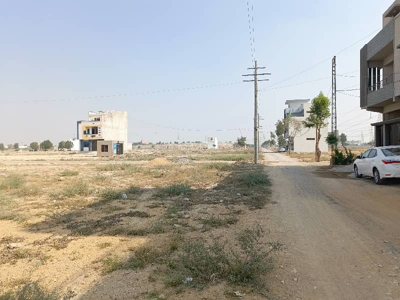 120 Sq Yard West Open Starting Location Plot In Block 2 SAADI GARDEN 6