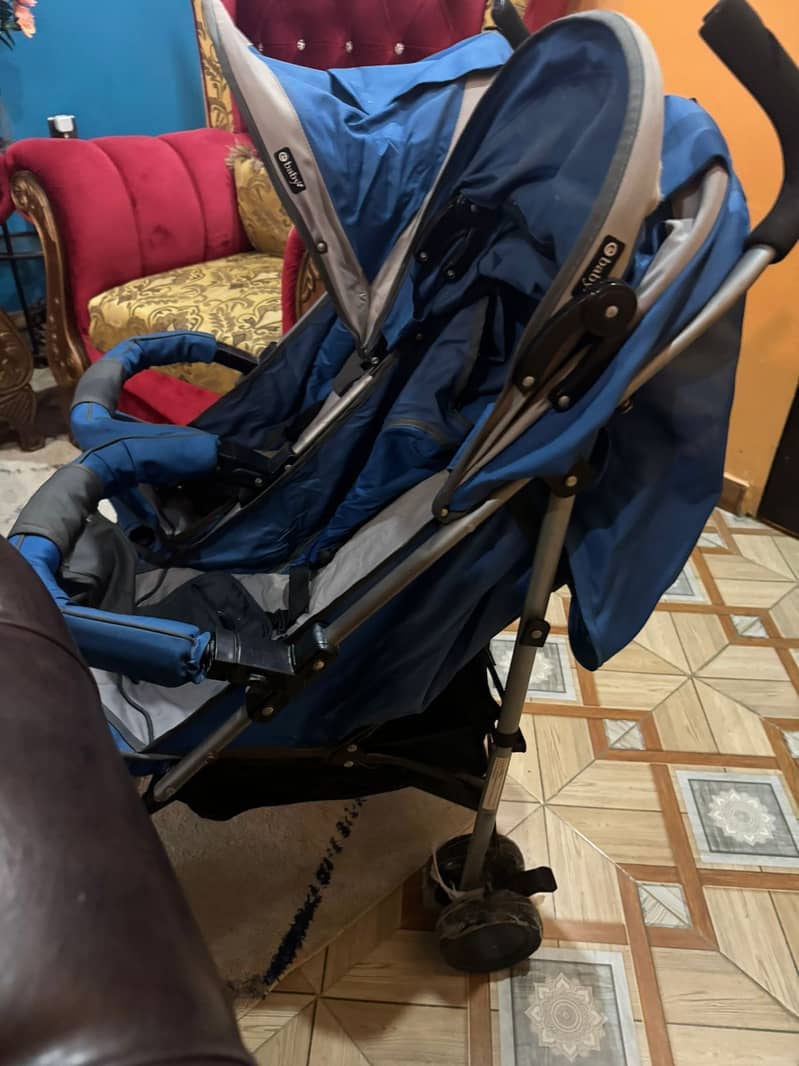 Baby Staller/ Baby Pram / Twin Baby staller / staller for 2 kids 5