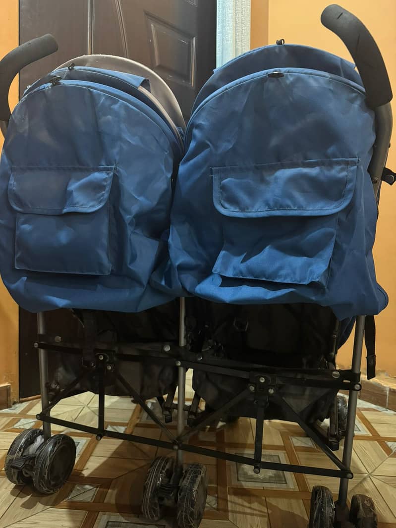 Baby Staller/ Baby Pram / Twin Baby staller / staller for 2 kids 6