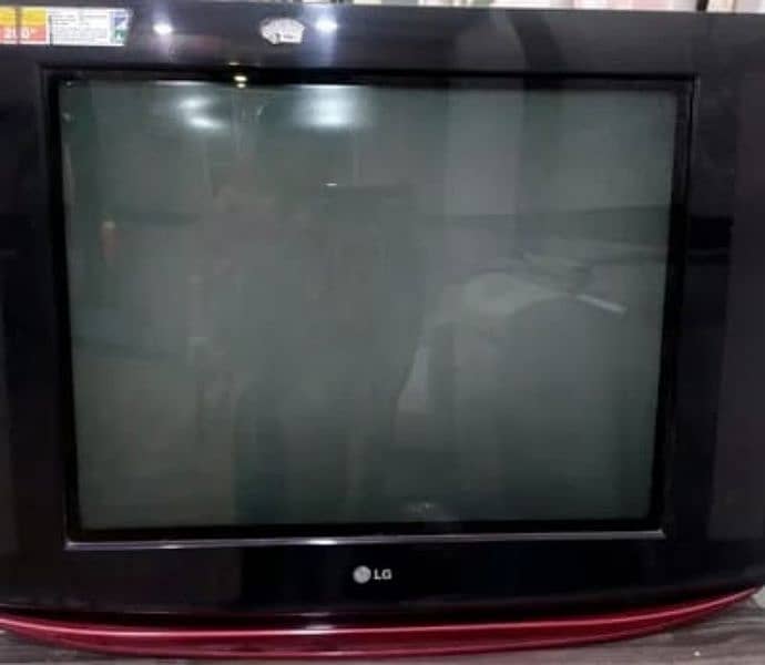 LG tv flate  screen  21" in he just like good condation 0