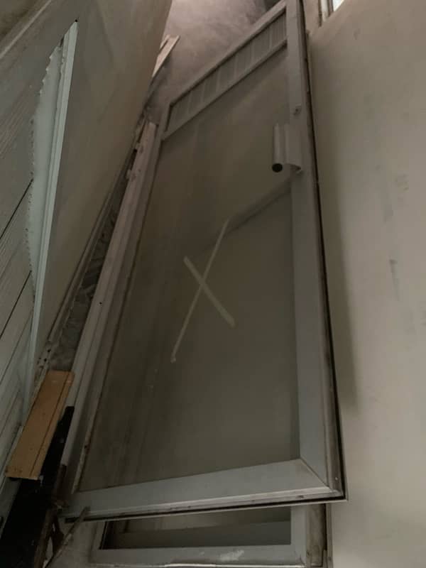 aluminium door used 0