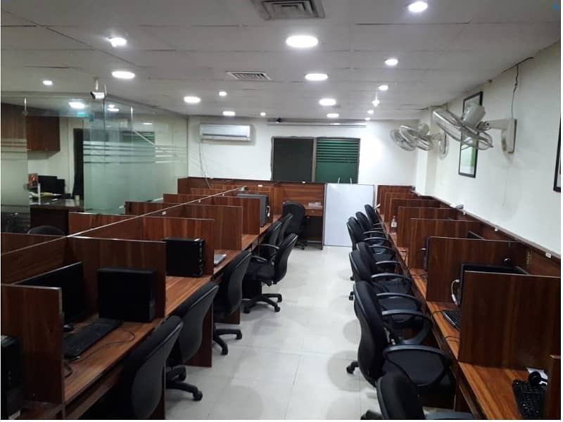 Fully Furnished Area 850 Square Feet Office Available For sale Real Pictures In Main Boulevard Road Gulberg 3 Lahore 12