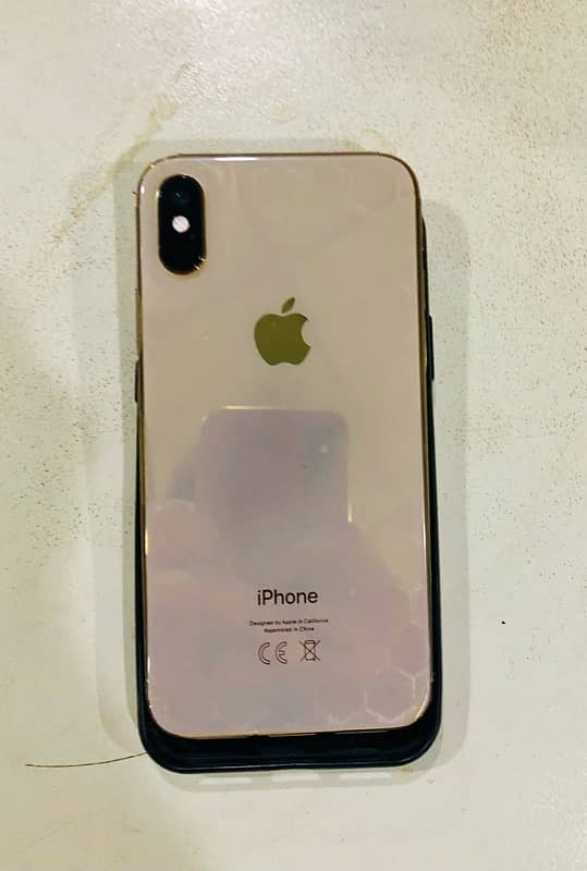 iPhone XS Gold 0